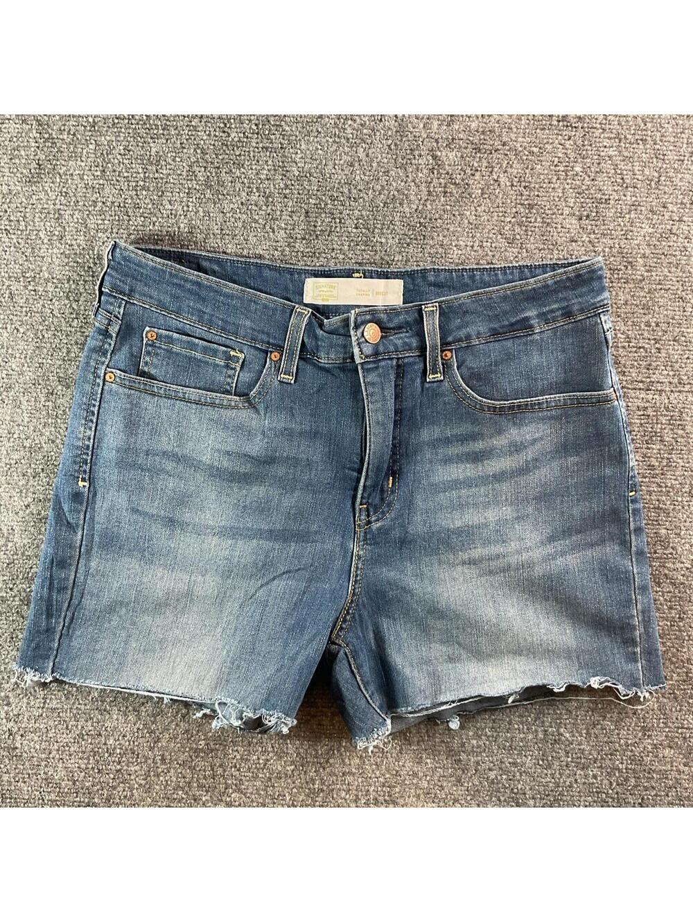 Levi Strauss Custom Cut Shorts  31” Waist Frayed Edges